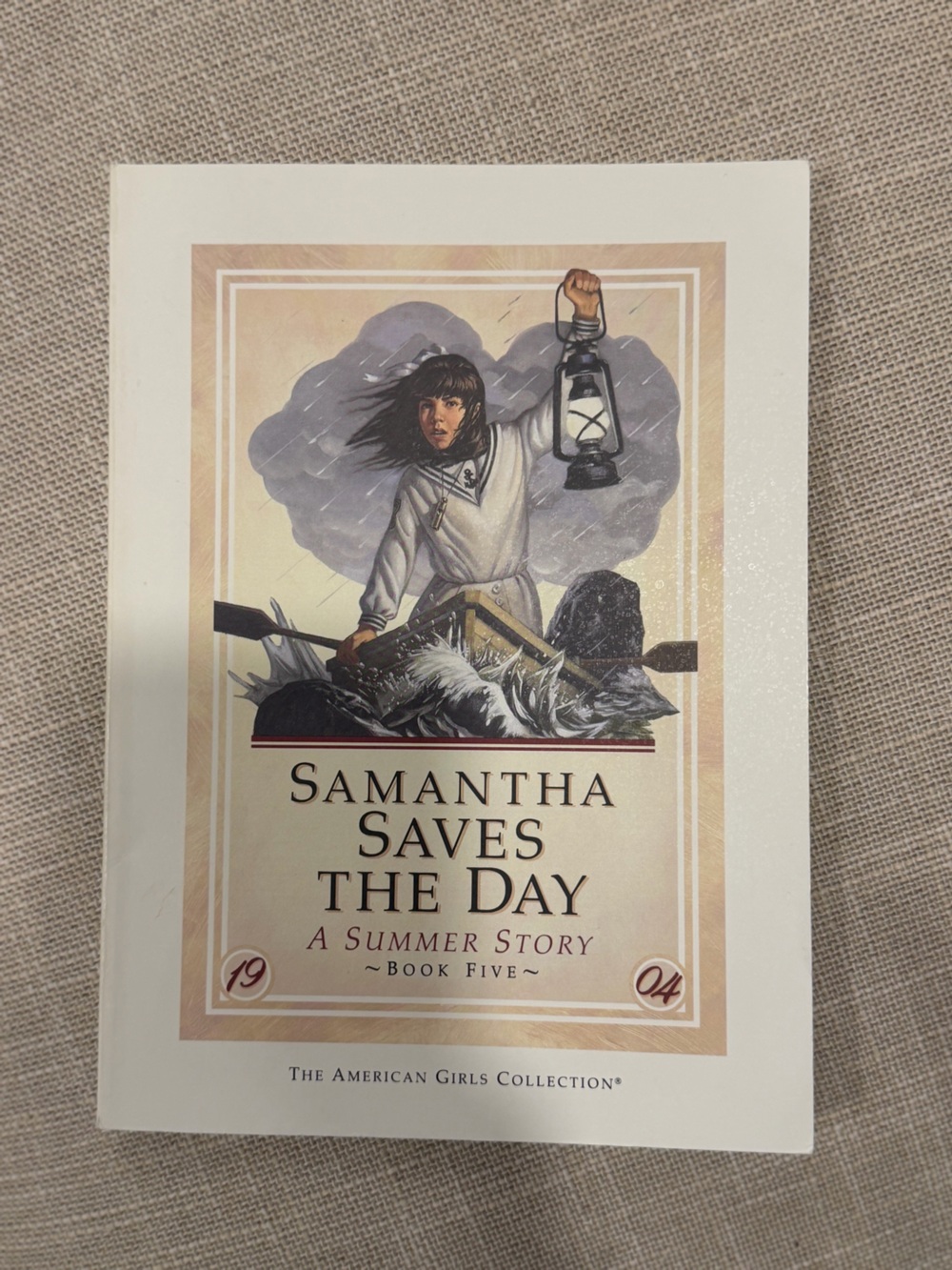 1995 Pleasant Company Samantha Middy Dress, First Edition Book, Tam & Whistle - Picture 2 of 16